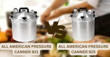 ALL AMERICAN PRESSURE CANNER 921 VS 925