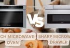 BOSCH MICROWAVE OVEN VS SHARP DRAWER