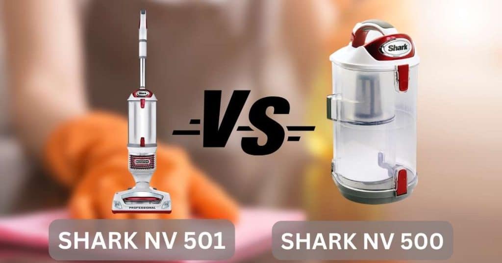 SHARK NV 501 VS NV500 