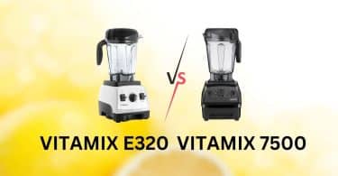 VITAMIX E320 VS 7500