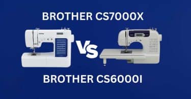 BROTHER CS7000X VS CS6000I