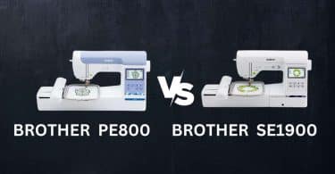 BROTHER SE1900 VS PE800
