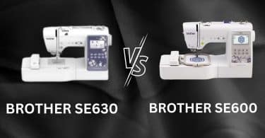 BROTHER SE630 VS SE600