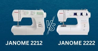 JANOME 2212 VS 2222