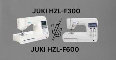 JUKI HZL-F300 VS HZL-F600