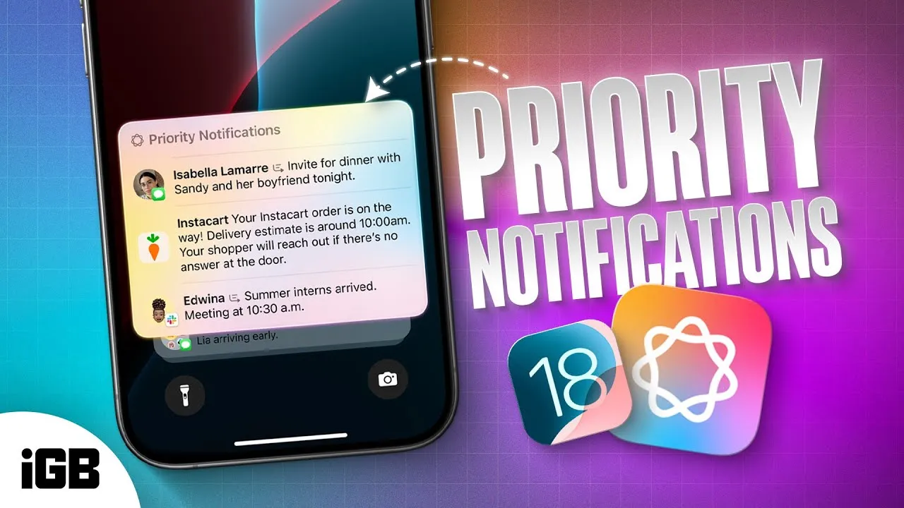 iOS 18.4 Priority Notifications: A Game Changer