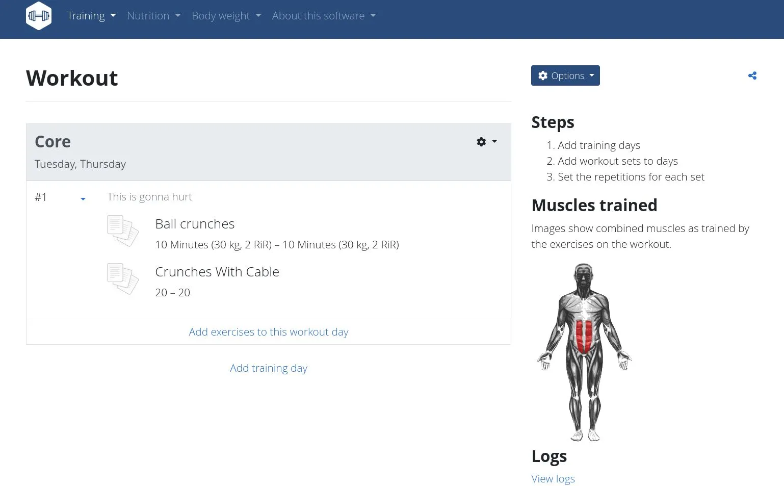 Self-hosted wger Fitness Tracker for Your Home Lab